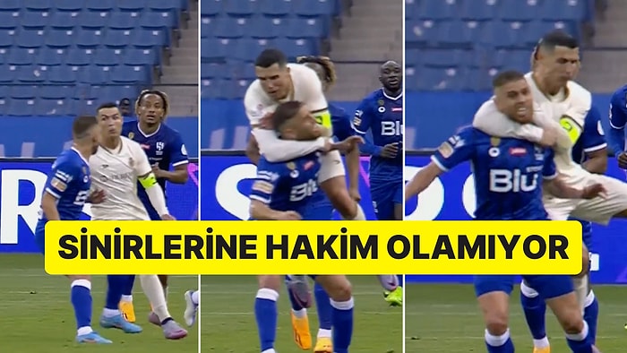 Kendini Ringde Zannetti! Cristiano Ronaldo'nun Rakibine Yaptığı Akıl Almaz Faul