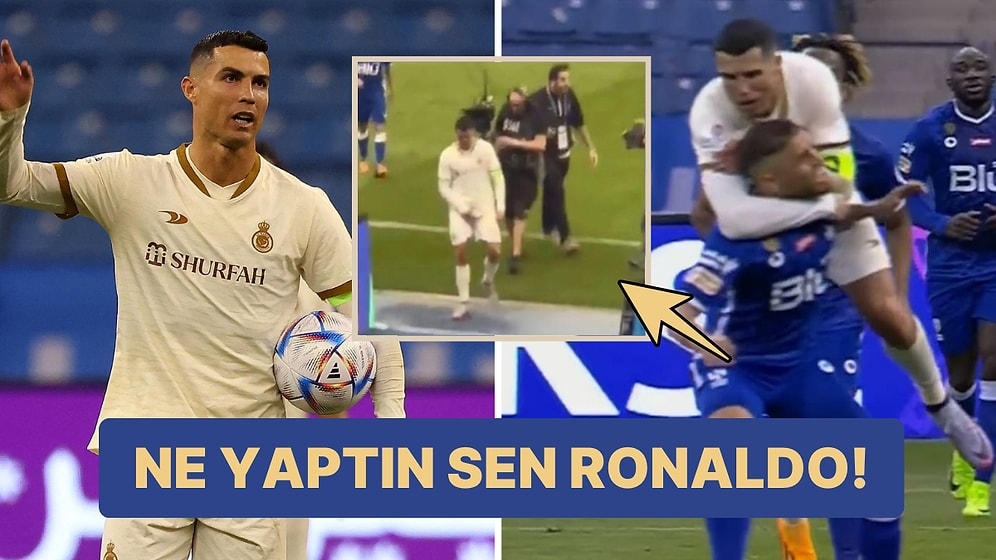 "Messi" Tezahüratlarına Sinirlenen Cristiano Ronaldo Skandal Bir Harekete İmza Attı!
