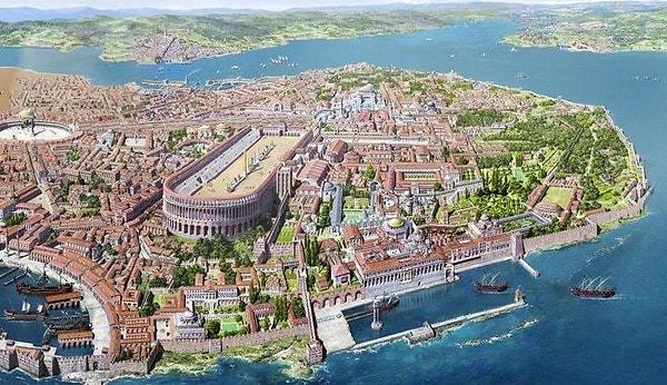 Bizans İmparatorluğu'nun başkenti olan İstanbul, o dönemde Konstantinopolis, Osmanlı İmparatorluğu tarafından 1453’te kuşatıldı.