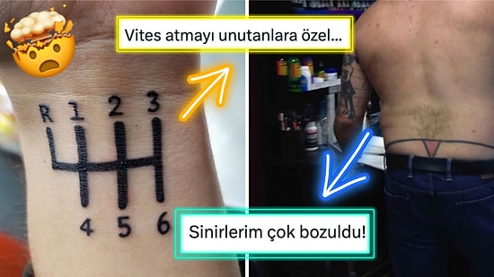 Gördüğünüz Anda Yaşadığınız Hayatı Sorgulatıp Dövme Yaptırmaya Tövbe Ettirecek Birbirinden Acayip 15 Kişi