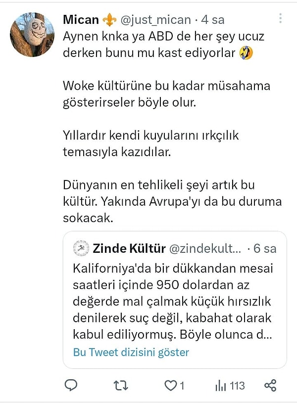 Irkçılık dünyanın en kötü hastalığıdır nokta