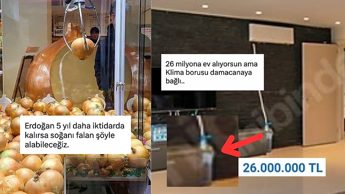 Bir Lüks Tüketim Maddesi Olarak Soğandan 26 Milyonluk Evdeki Tasarım Faciasına Son 24 Saatin Viral Tweetleri