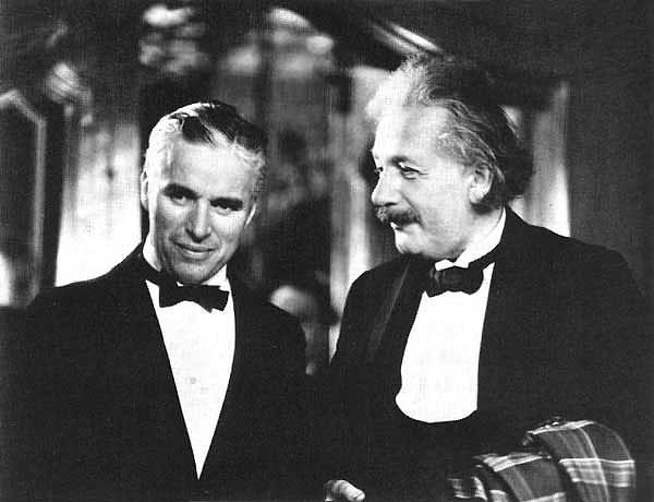 7. Charlie Chaplin ve Albert Einstein: