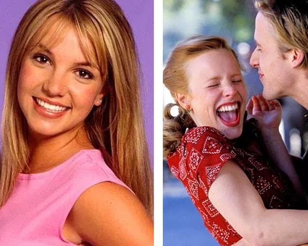 3. Britney Spears, Allie, The Notebook