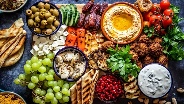 1. Выберите, что хотели бы поесть: