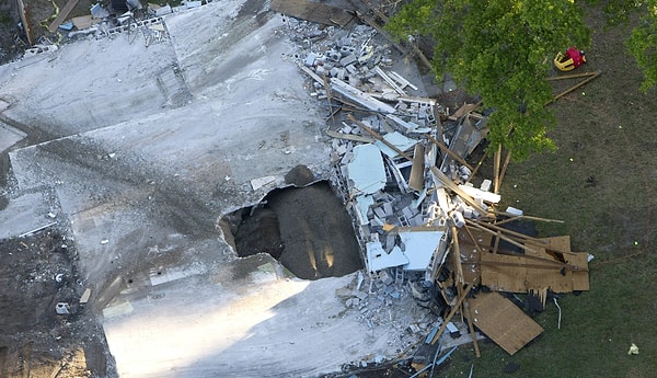 Самого Джереми пришлось вытаскивать из ямы офицеру из полицейского управления Тампы