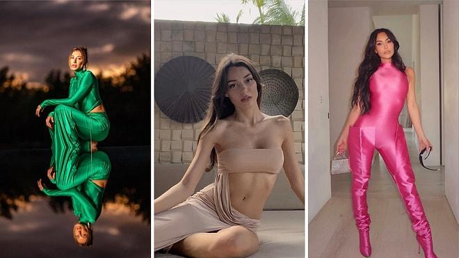 Dilan Çiçek Deniz'den Kim Kardashian'ın Göz Alıcı Tarzlarına Ünlülerin Dikkat Çeken Instagram Paylaşımları