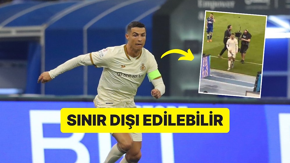 Suç Duyurusunda Bulunuldu! Cristiano Ronaldo'nun Tribünlere Yaptığı Hareket Ülkeyi İkiye Böldü