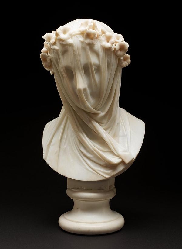 15. Veiled Lady, Raffaelo Monti (1860)