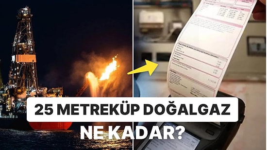 25 Metreküp Doğalgaz Ne Kadar? Karadeniz Gazıyla 25 Metreküp Doğalgaz Kaç TL?