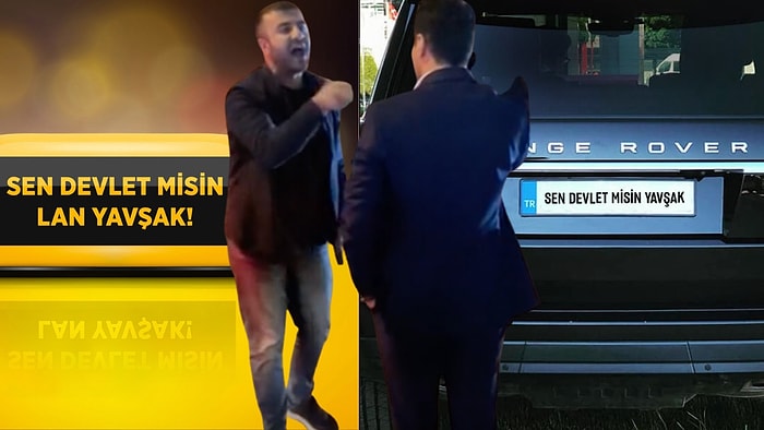 Taksici ve AKP Plakalı Çakarlı Araç Arasındaki Tartışmayı Tasarımcı Mahir Akkoyun Yaratıcı Bir Boyuta Taşıdı