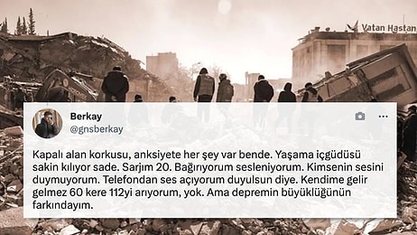 6 Saat Enkaz Altında Kalan Hataylı Depremzedenin Anbean Yaşadığı Korkunç Gerçekleri Okumalısınız!