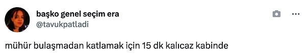 Oy verme süreci biraz uzayacak gibi görünüyor.