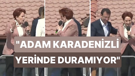 Meral Akşener Konuşması Sırasında İmamoğlu'nu Yanında Göremeyince Kendisine Eğlenceli Bir Dille Takıldı