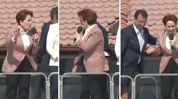 Bir mitingde Meral Akşener, İstanbul Büyükşehir Belediye Başkanı Ekrem İmamoğlu'ndan bahsederken İmamoğlu'nu yanında göremeyince kendisine "Adam Karadenizli, yerinde duramıyor" diyerek takıldı.