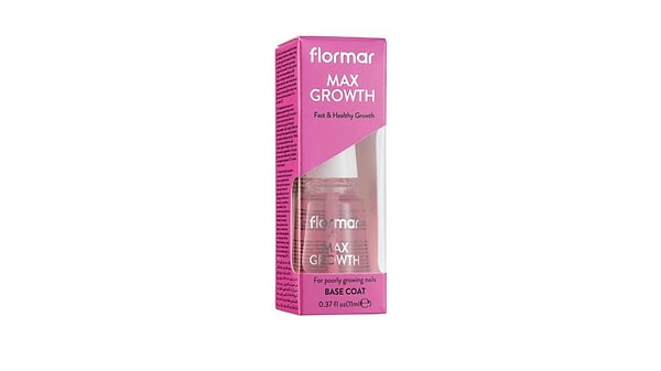 5. Flormar Max Growth - Uzatıcı Etkili Tırnak Bakım Jeli