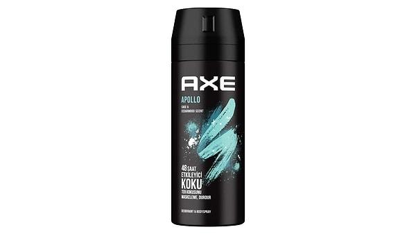 1. Axe Apollo Erkek Sprey Deodorant