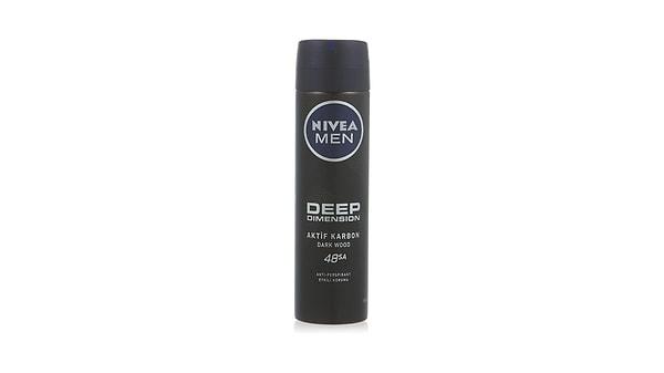 2. NIVEA Men - Deep Dimension Sprey Deodorant