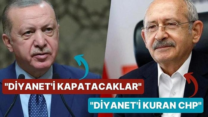 Cumhurbaşkanı Erdoğan'ın 'Diyanet' İddiasına Kemal Kılıçdaroğlu'ndan Cevap