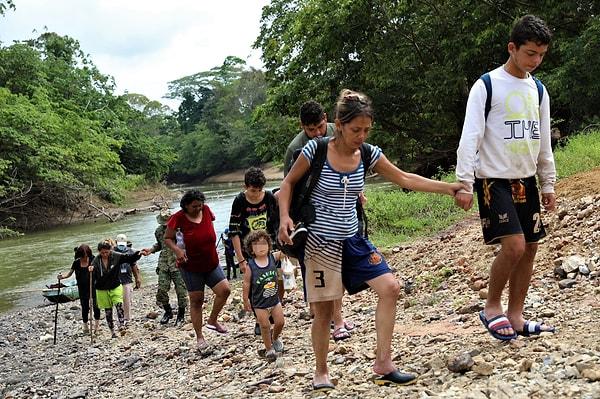 8. Darién Gap, Panama sınırı-Kolombiya