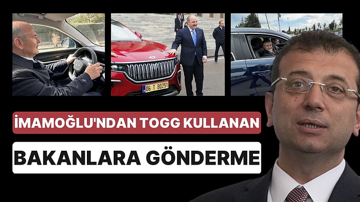 Togg Verilmeyen İmamoğlu Sitem Etti: "Baktık Olmadı Tesla"