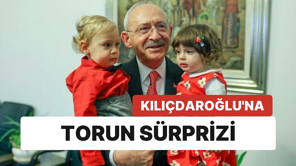 İkiz Torunları 23 Nisan'da Kılıçdaroğlu'na Sürpriz Yaptı
