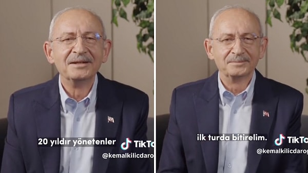 Kılıçdaroğlu, TikTok'ta hem Erdoğan'a yüklendi hem de gençlere seslendi.