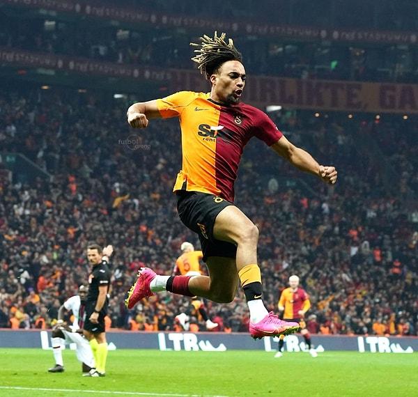 Galatasaray'ın gollerini Kerem Aktürkoğlu, Sergio Oliveira ve Sacha Boey kaydetti.