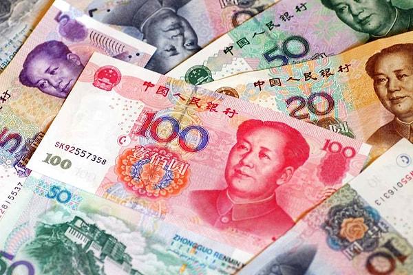 3. Çin Halk Bankası tarafından basılan Yuan için ¥ sembolü kullanılır.