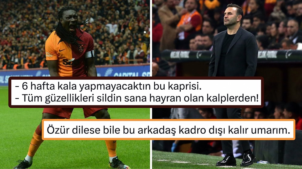 Yarı Yolda mı Bırakıyor? Okan Buruk ile Bafetimbi Gomis Arasındaki Gerginlik Sosyal Medyaya Sıçradı