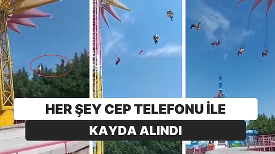 Lunapark'ta Korku Dolu Anlar! Çığlıklar Yükseldi