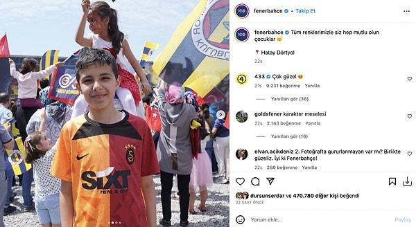 Galatasaray'ın bu paylaşımına Fenerbahçeli taraftarlar bu, sarı-lacivertli takımın yaptığı paylaşımla cevap verdiler.