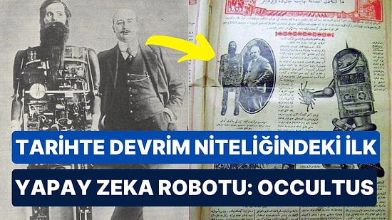 Yapay Zeka Kavramı Sandığınız Kadar Yeni Bir Şey Değil! Yıllara Öncesine Ait İlk Yapay Zeka Robotu: Occultus