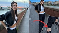Hande Erçel'in İtalya'dan Paylaştığı Fotoğrafta Görünen Ayakları Herkesin Kafasında Soru İşareti Yarattı