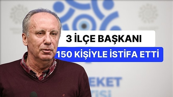 Memleket Partisi'nde İstifalar Devam Ediyor: 3 İlçe Başkanı 150 Kişiyle İstifa Etti