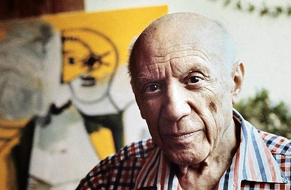 4. Ünlü İspanyol ressam Pablo Picasso, yaklaşık 50.000'den fazla eser üretti.