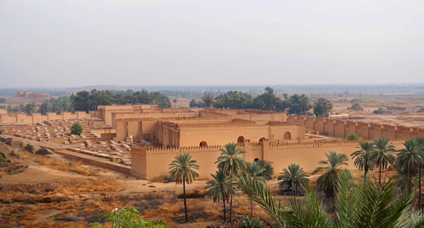 6. Где находился древний город Вавилон?