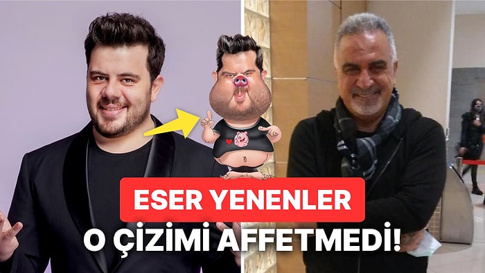 Domuz Benzetmesi Yapmıştı: Eser Yenenler'in Şikayetçi Olduğu Karikatüristin 3,5 Yıl Hapsi İstendi!