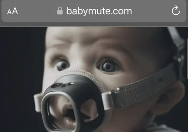 20. И, наконец, заглушка для ребенка