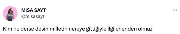 Kendisi Twitter'da yepyeni bir tartışmanın fitilini ateşledi.