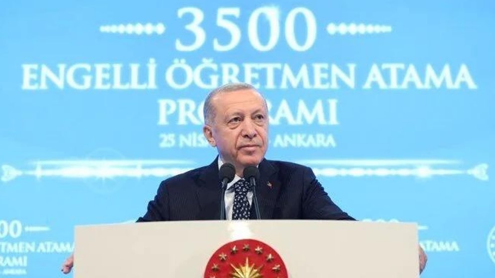 Cumhurbaşkanı Erdoğan: 'Mayıs Ayında 45 Bin Sözleşmeli Öğretmen Ataması Planlıyoruz'