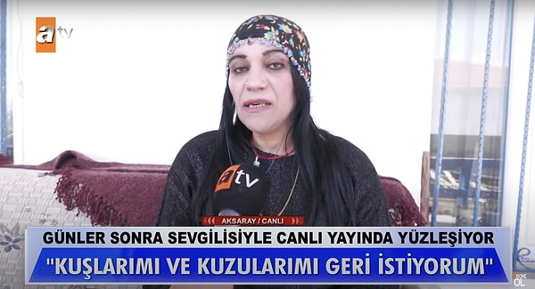 Doğan Bey'in eşyalarını geri istemesi üzerine "Benimle böyle konuşamazsın. Seni var ya mahvederim" şeklinde konuşan kadının asabi tavırları dikkatlerden kaçmadı.