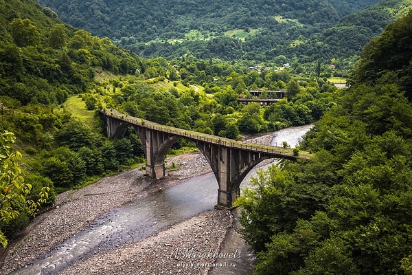 4. Старое фото Ткварчели: в городе тогда проживало 40 тыс. человек.