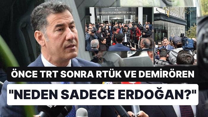 Sinan Oğan, TRT ve Demirören Medya'nın Kapısına Dayandı: "Nerede Tarafsızlık?"