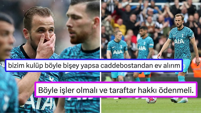 Taraftarını Hayal Kırıklığına Uğratan Tottenhamlı Futbolcuların Yaptıkları Jest Sosyal Medyada Çok Konuşuldu