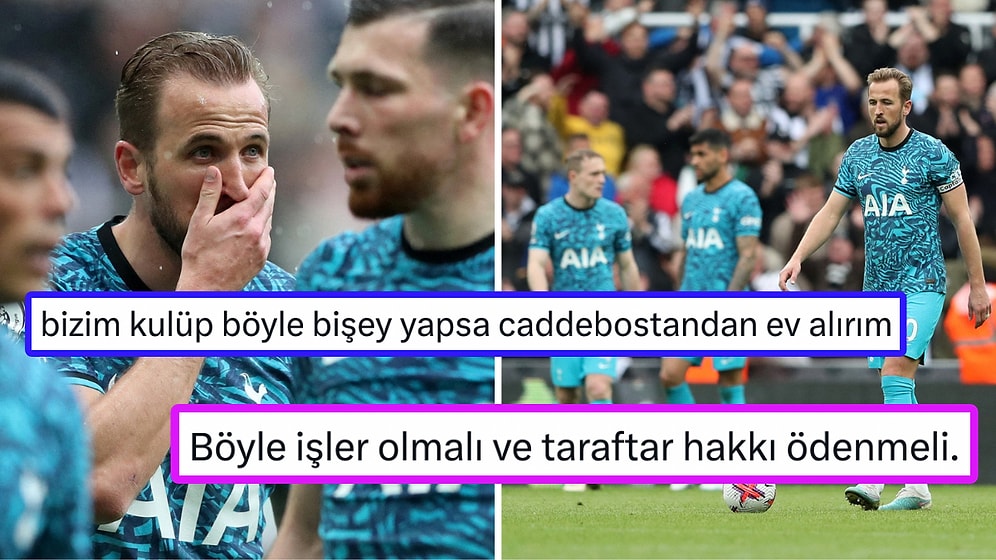 Taraftarını Hayal Kırıklığına Uğratan Tottenhamlı Futbolcuların Yaptıkları Jest Sosyal Medyada Çok Konuşuldu