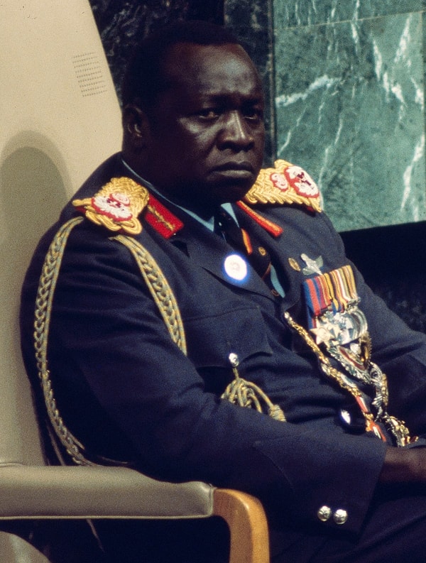 12. 1971'den 1979'a kadar Uganda'yı yöneten 'Uganda Kasabı' lakaplı diktatör İdi Amin, ülkesindeki 500 bin insanın ölümüne neden oldu.