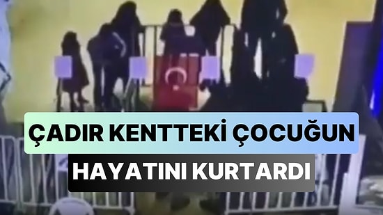 Çadır Kentte Yaşayan ve Nefes Borusuna Şeker Kaçan 3 Yaşındaki Çocuğu Asker Kurtardı