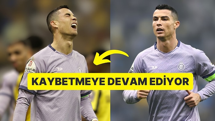 Ne Yapsa Olmuyor! Cristiano Ronaldo, Al Nassr ile Bir Kupadan Daha Elendi