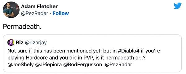 Diablo 4 PvP'sinde ölmek, kalıcı ölüm anlamına geliyor!
